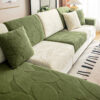 Modern Leaf Jacquard Water-Repellent Anti-Scratch 