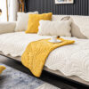 Leaf Cotton Mat Anti-scratch Protective Couch Cove