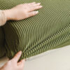 Vertical Stripe Corduroy Anti-Scratch Stretch Full