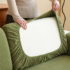 Vertical Stripe Corduroy Anti-Scratch Stretch Full