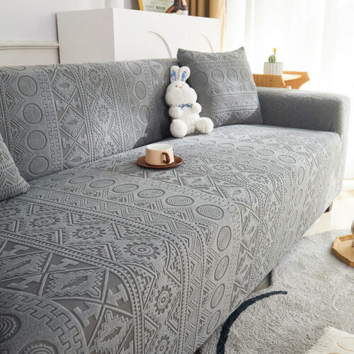 Bohemian Jacquard Stretch Full-Cover Anti-Slip Cou