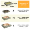 Orthopedic All-season Memory Foam Dog Bed - Funnyf