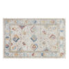 Vintage Blue & Cream Pet-Friendly Area Rug - Timel