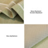 Chenille Jacquard Wide Edge Design Scratch-Resista