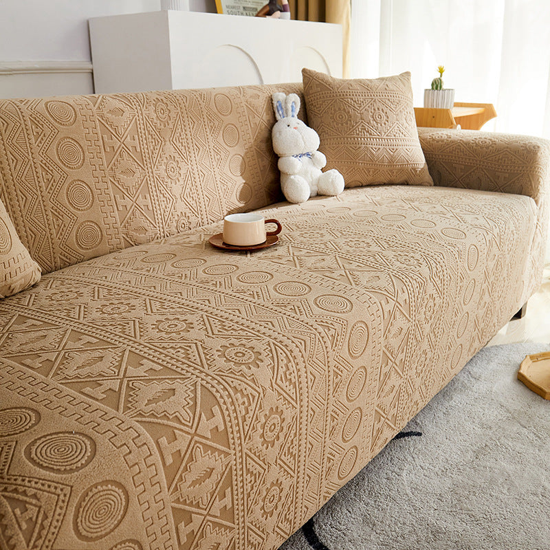 Bohemian Jacquard Stretch Full-Cover Anti-Slip Cou