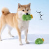 Plush Leaf-Shaped Squeaky Dog Toy - Funnyfuzzy Snu