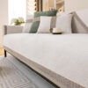 All-Season Modern Tweed Woven Chenille Anti-Slip C