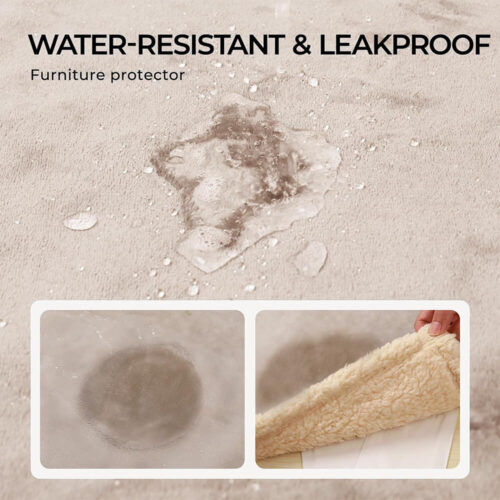 Waterproof Flannel Sherpa Fleece Thickened Dog Bla