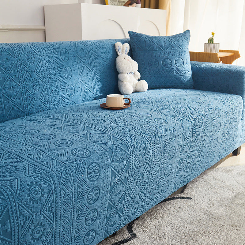 Bohemian Jacquard Stretch Full-Cover Anti-Slip Cou