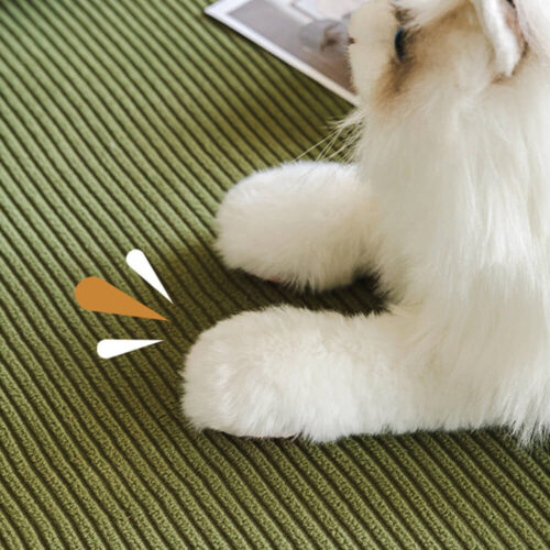 Vertical Stripe Corduroy Anti-Scratch Stretch Full