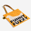 FUNNYFUZZY Recycled Foldable Canvas Tote Bag-Waggi