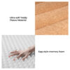 Large Washable Creamy Cozy Flat Dog Beds - Cheesec