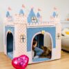 Christmas Snow House Cozy Warmth Large Dog House