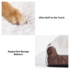 Classic Cozy Cushioning Pillow Bolster Dog Sofa Be