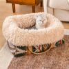 Large Reversible All-Season Indie Boho Cat Carrier
