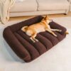 Large Soft Supportive Headrest Orthopedic Dog Sofa