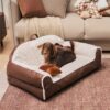 Classic Cozy Cushioning Pillow Bolster Dog Sofa Be