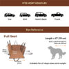 Premium Faux Leather Water-repellent Hammock Dog C