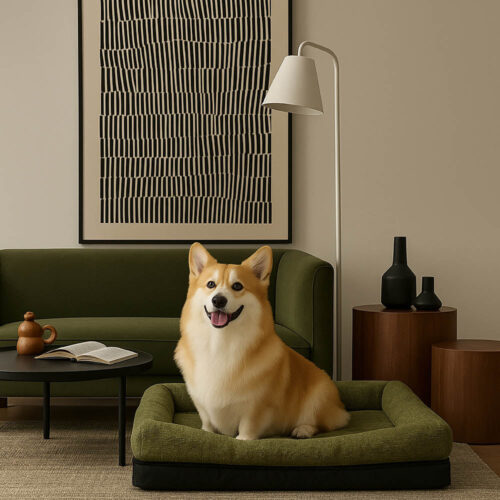 Spacious Cozy Durable Orthopedic Washable Dog & Ca