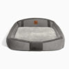 Vintage Large Cozy Calming Sofa Dog Bed