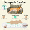 Orthopedic All-season Dog Sofa Bed - Funnyfuzzy Sn