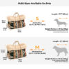 Large Reversible All-Season Indie Boho Cat Carrier