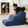 Multifunctional 2-in-1 Foldable Dog Stairs with Ra