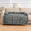Fluffy Fuzzy Calming Dog Bed Sofa Protector Pet Ma