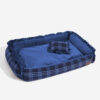 Classic Luxury Floral Washable Cozy Bolster Dog Pi