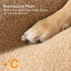 Extra Large Washable Teddy Fluffy Rectangle Dog Be