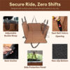 Premium Faux Leather Water-repellent Hammock Dog C