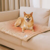 Fluffy Faux Rabbit Fur Washable Warm Pet Mat - Com