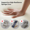 Adjustable Non-Slip Washable Soft Dog Stairs with 