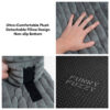 Plush Fluffy Thick Comfort Calming Dog Bed with Pi