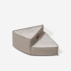 Luxe Water-repellent Faux Leather Removable Spiral
