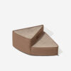 Luxe Water-repellent Faux Leather Removable Spiral