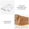 Trendy Striped Faux Lambswool Double Layer Dog & C