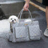 Large Carrying Stylish Multi-Functional Human-Dog 