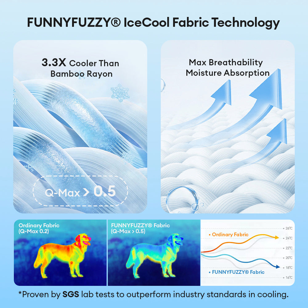 Summer Cooling Waterproof Boat-Shaped Pet Bed or P