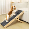 Wooden Dog Ramp 4 Levels Height Adjustable Foldabl