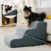 Multifunctional 2-in-1 Foldable Dog Stairs with Ra
