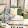 Modern Leaf Jacquard Water-Repellent Anti-Scratch 