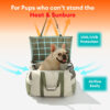Waterproof Breathable Dog Booster Car Seat- Pup Ro
