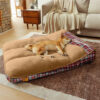 Extra Large Washable Teddy Fluffy Rectangle Dog Be