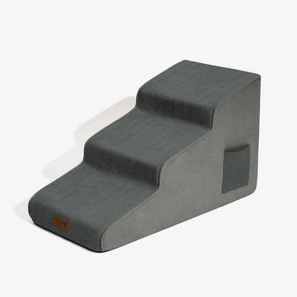Non-slip All-season Extra Wide Portable Dog Stairs