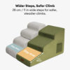 Non-slip All-season Extra Wide Portable Dog Stairs