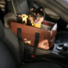 Portable Travel Faux Leather Waterproof Center Con