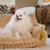 Large Washable Fluffy Orthopedic Soft Dog Pillow D
