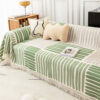 Geometric Pattern Multi-Color Sofa Cover - Modern 
