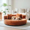 Luxe Diamond Velvet Removable Orthopedic Donut Dog